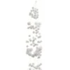 Filo Decorativo Natalizio Palline Di Neve 135cm
