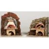 Forno Presepe Con Illuminazione Fuoco