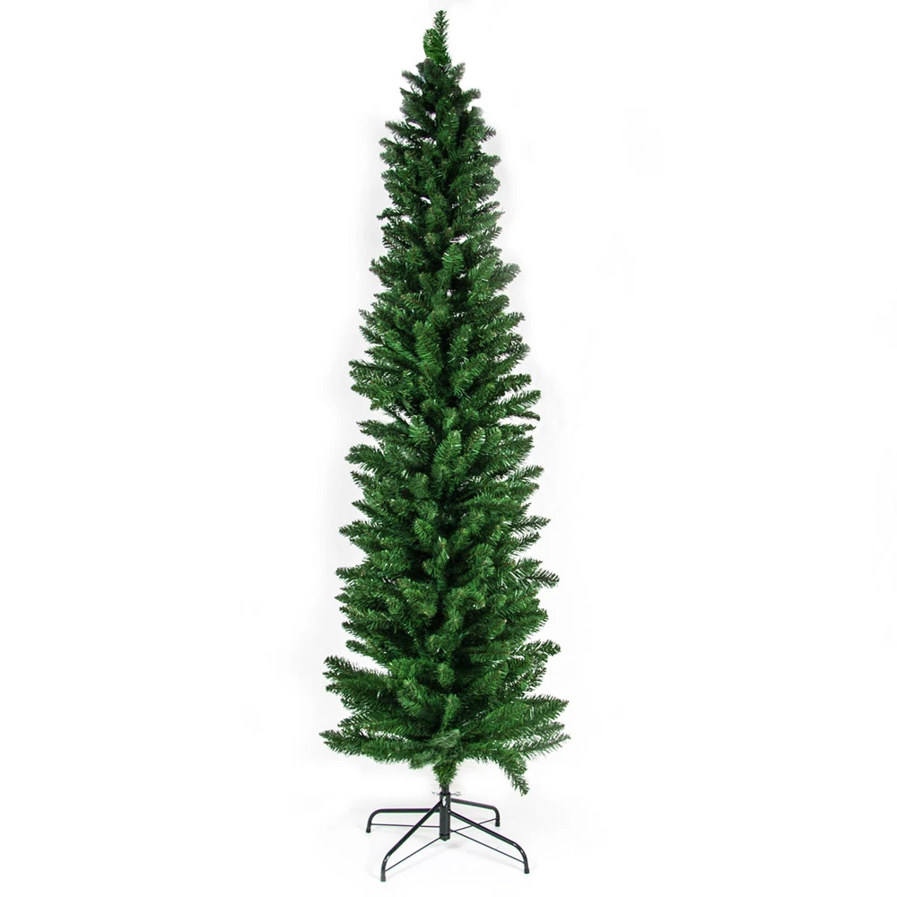 Flora Albero Di Natale Slim Silvestre 210 Cm - 442 Rami