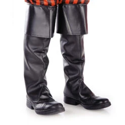 Copristivali Neri Babbo Natale