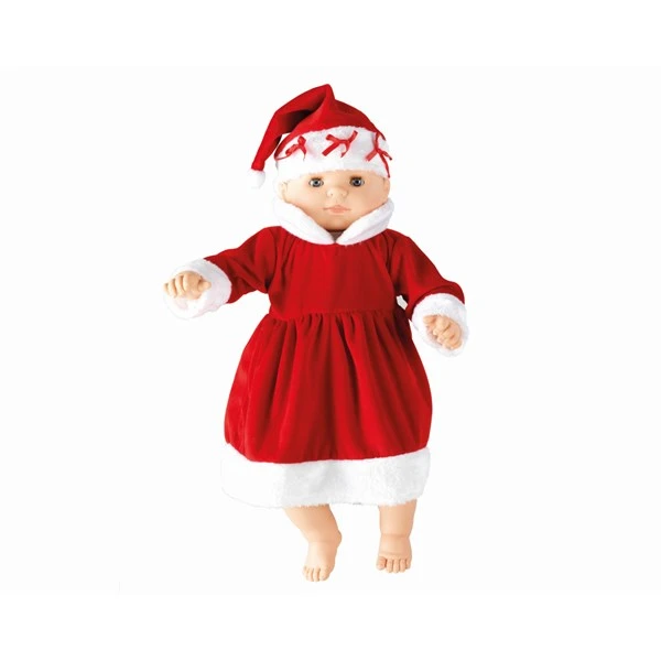 Vestito Da Babbo Natale Da Bambina