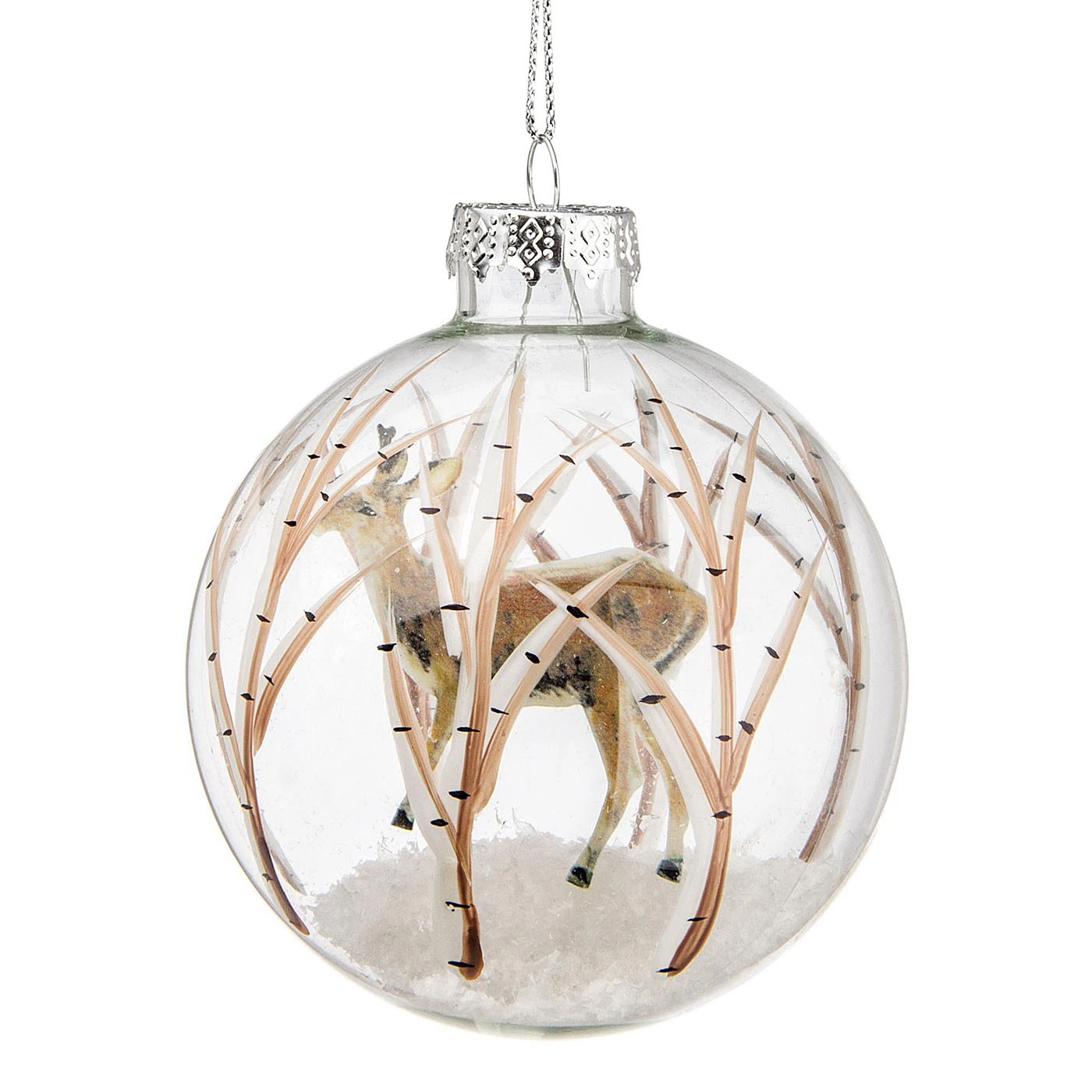 Sfera Vetro Nature Cervo 80cm