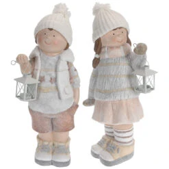 Bimbo Resina Con Lanterna Portatealight