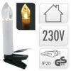 Luci Di Natale 50 Candele Led Con Clip - Luce Calda
