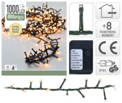 Luci Di Natale 1000 Led - Luce Calda