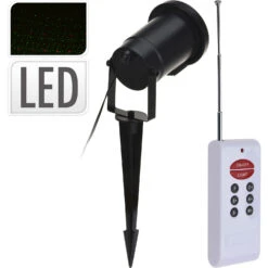 Proiettore Laser Con Giochi Luce + Telecomando 6 Funzioni E Timer