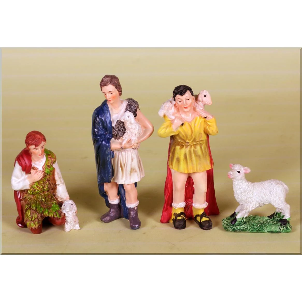 Pastori E Pecora In Resina