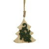 Decorazione Albero Legno 8x10x1,2cm