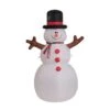 Pupazzo Di Neve Gonfiabile Con Luci