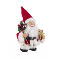 Babbo Natale Animato Canta E Cammina A Batteria