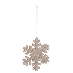 Pendaglio Trendy Fiocco Di Neve Champagne