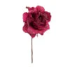 Pick Decorazione Floreale Rosa Borgogna