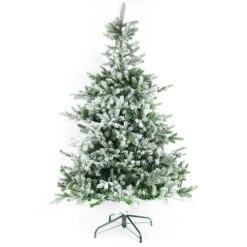 Albero Di Natale Grandis Fir Innevato 210cm