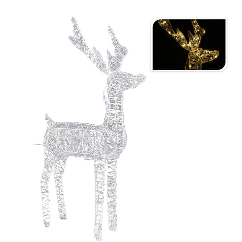 Renna 3D 100 Micro Led (100 Cm)