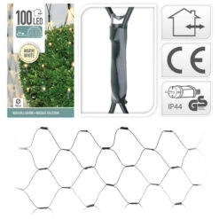 Rete Luci Di Natale 100 Led