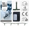 Luci Di Natale 180 Led - Luce Fredda