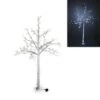 Albero Luminoso Con Fiori 160cm Luce Fredda 192 LED