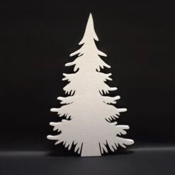 Albero Di Natale In Polistirolo 90 Cm
