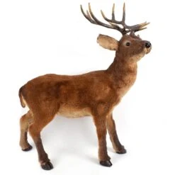 Cervo Con Pelliccia 67cm