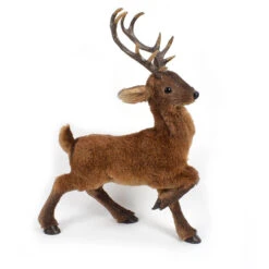 Cervo Con Pelliccia 44cm