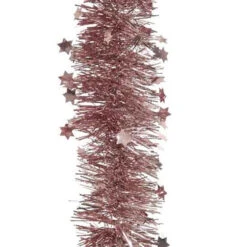 Filo Decorativo Con Stelle 270 Cm - Rosa Velluto