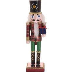 Soldatino Schiaccianoci In Legno 25 Cm