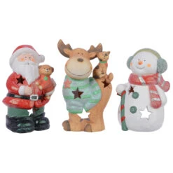 Portacandela Natalizio 20 Cm