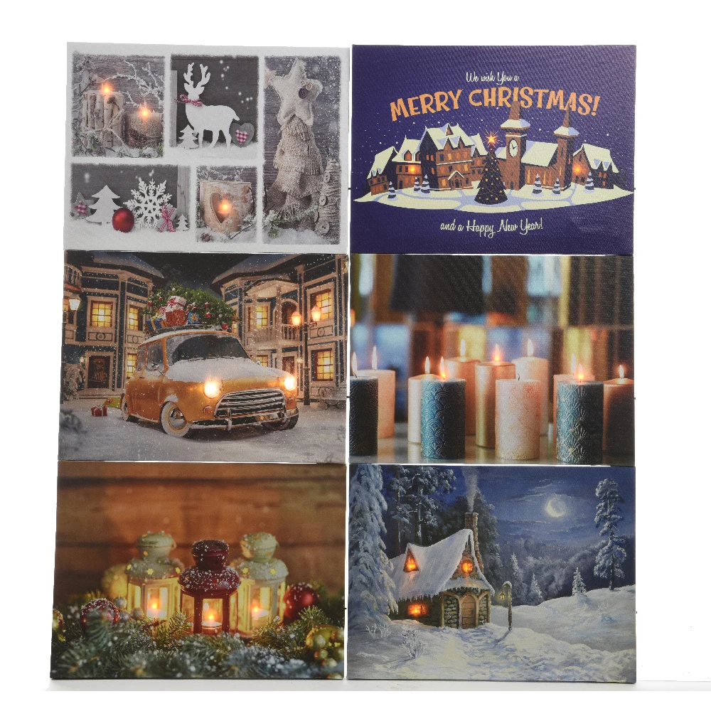 Quadro Natalizio LED