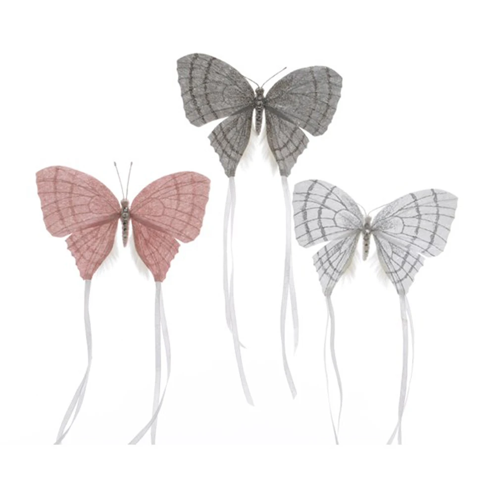 Addobbo Natalizio Pendenti A Forma Di Farfalla