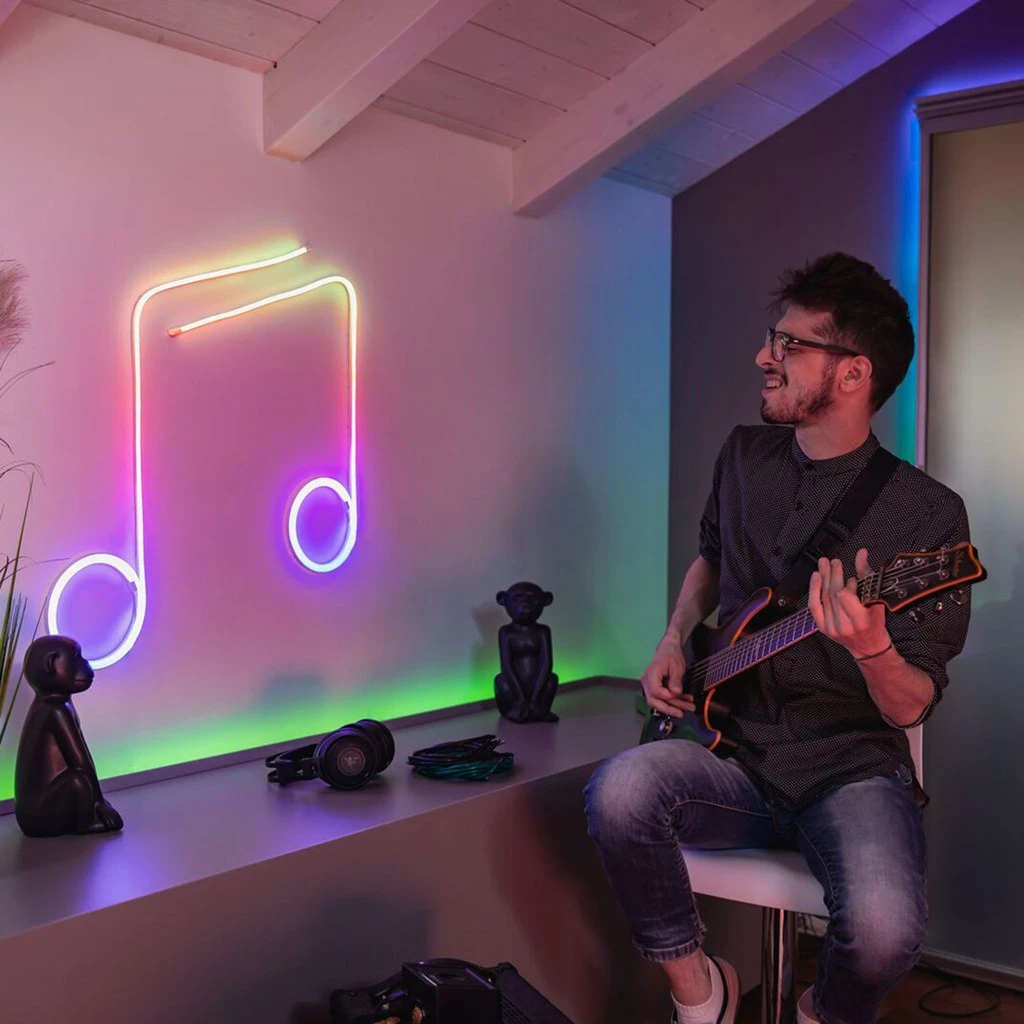 Twinkly Flex 2m LED Modellabile Multicolore RGB - immagine 6