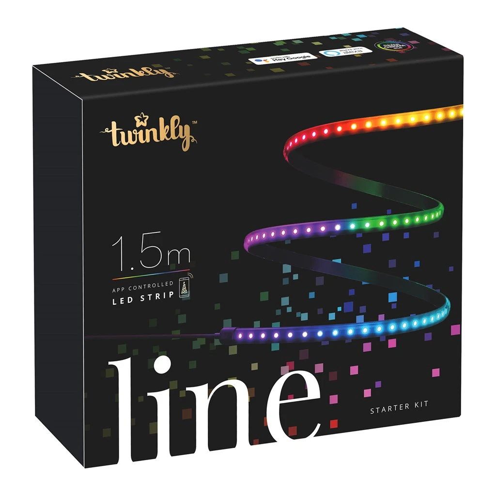 Twinkly Line 1,5m LED Multicolore RGB, Prolungabile - immagine 2