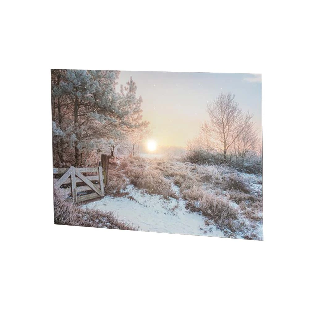 Quadro Natalizio LED 58x78cm