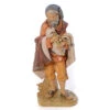 Pastore Con Zampogna Per Presepe 30cm