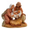 Sacra Famiglia Per Presepe 12cm