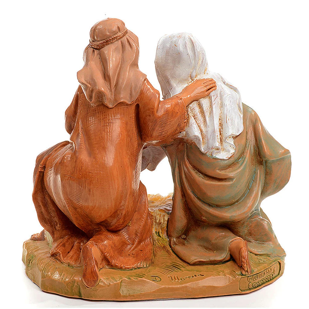 Sacra Famiglia Per Presepe 12cm - immagine 3