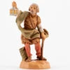 Pastore Con Lanterna Per Presepe 6,5cm