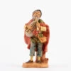 Pastore Con Zampogna Per Presepe 12cm