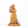 Bimba Con Gatti Per Presepe 12cm