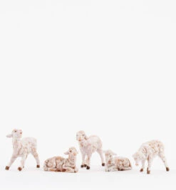 Pecora Per Presepe 12cm