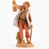 Pastore Con Lanterna Per Presepe 19cm