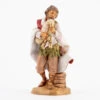 Pastore Con Zampogna Per Presepe 19cm