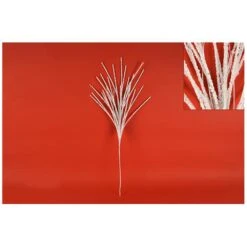 Addobbo Floreale Ramo Decorativo Pendente 70cm Bianco