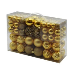 100 Palline Set Oro