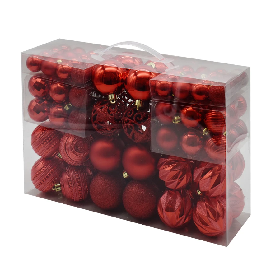 100 Palline Set Rosso