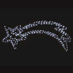 Stella Cometa Luminosa A LED Luce Fredda 117 Cm