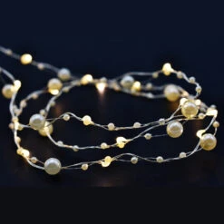 Catena Luminosa 100 Nano LED Con Perline E Timer