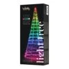 Twinkly Light Tree Albero Luminoso Smart Con 1000 LED RGBW Integrati, 6 Metri, Controllabile Via App