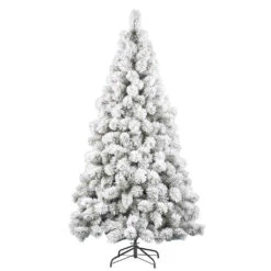 Flora Albero Di Natale Innevato Des Alpes 240 Cm - 740 Rami