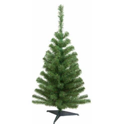 Flora Mini Albero Di Natale Con Base In Plastica 90 Cm