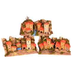 Piccolo Borgo Presepe 28x15x16 Cm